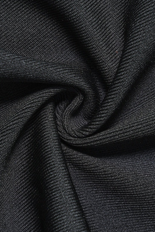 Phoebe Rhinestone-Embellished Halter Tassel Midi Dress - Hot fashionista