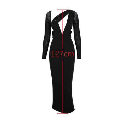 Zara Asymmetric cutout maxi dress - Hot fashionista