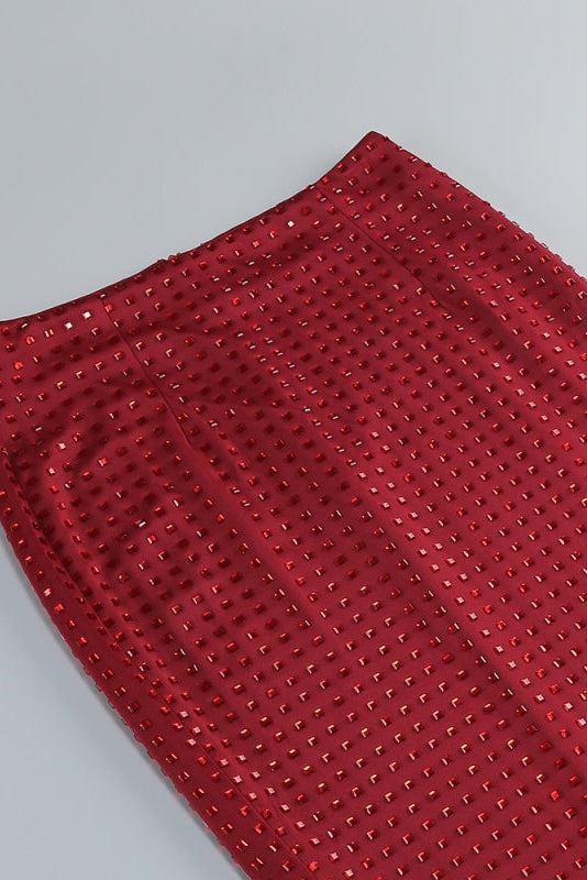 Danielle Embellished Corset Sequin Maxi Dress