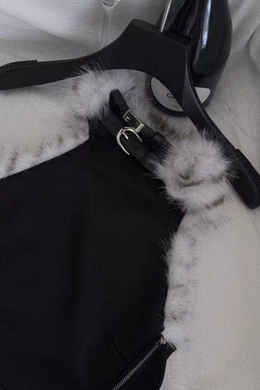 Faith White Claw Halterneck Top - Hot fashionista