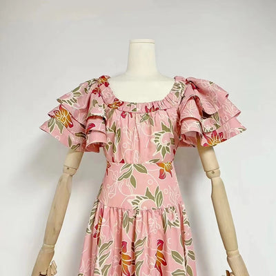 Sabrina Floral Vintage Dress - Hot fashionista