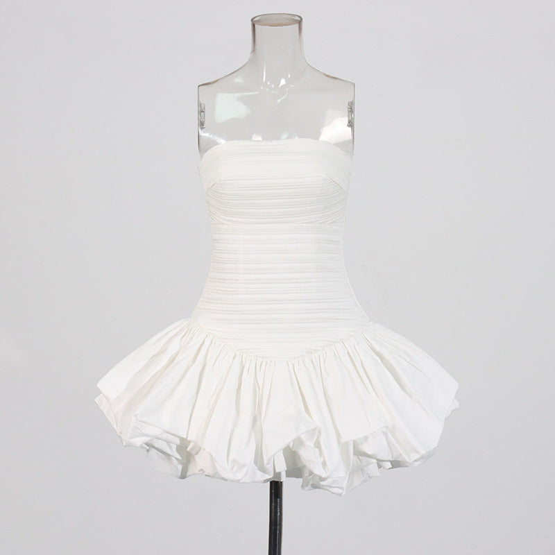 Amoura Bubble Hem Mini Dress - Hot fashionista