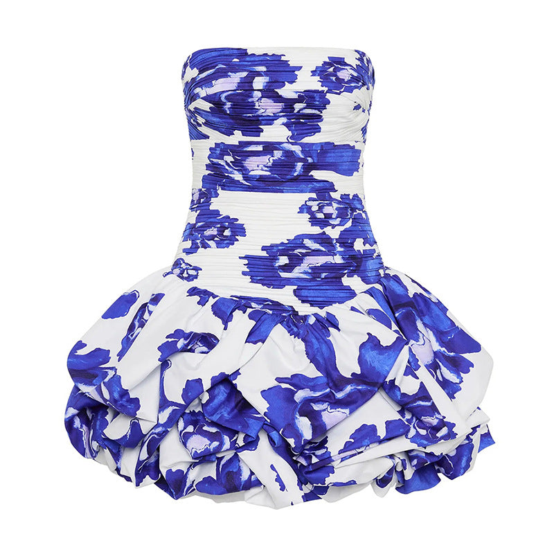 Amoura Bubble Hem Mini Dress - Hot fashionista