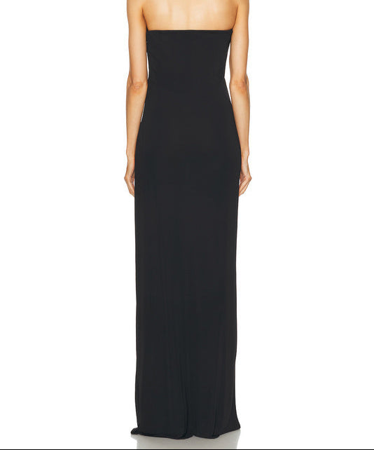 Astra-Lynn Sleeveless Crepe Bustier Maxi Dress - Hot fashionista