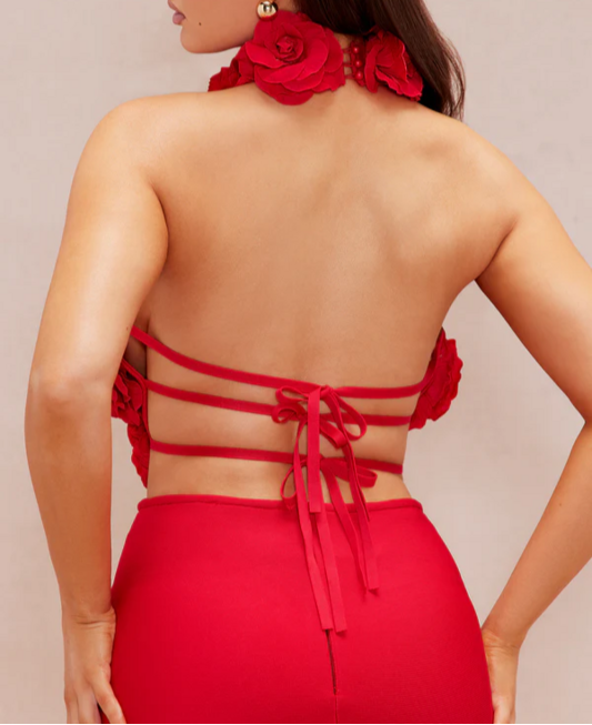 Auden Backless Floral Maxi Dress - Hot fashionista