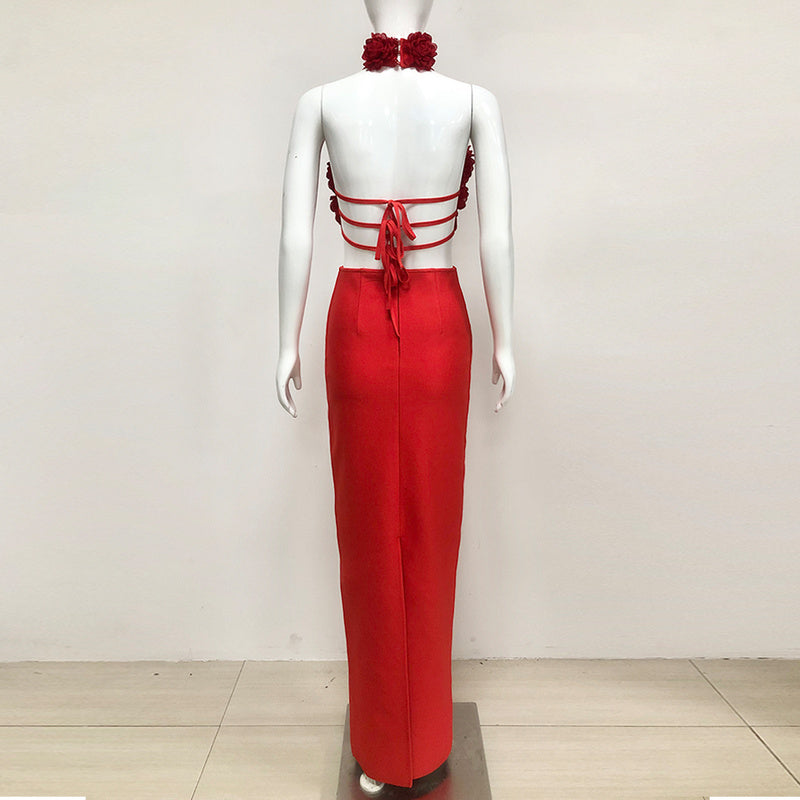 Auden Backless Floral Maxi Dress - Hot fashionista