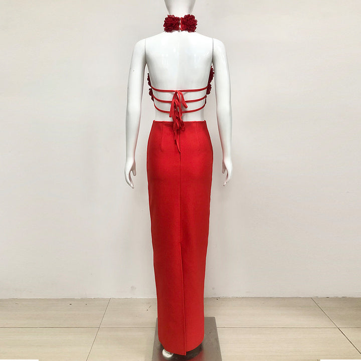 Auden Backless Floral Maxi Dress - Hot fashionista