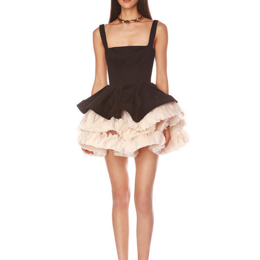 Avani Ruffle Fit-&-Flare Mini Dress - Hot fashionista