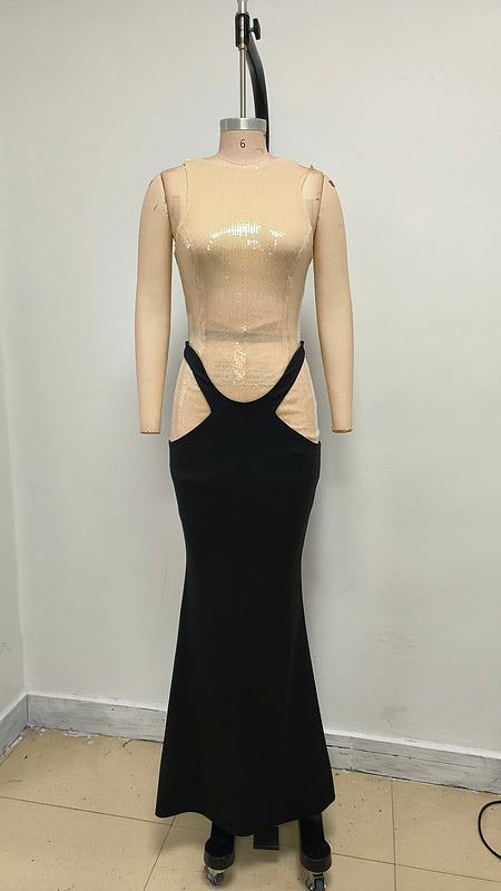 Calliope Sequin Maxi Dress - Hot fashionista