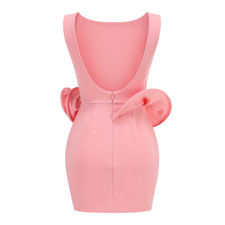 Cambrie Appliquéd Crepe Mini Dress - Hot fashionista