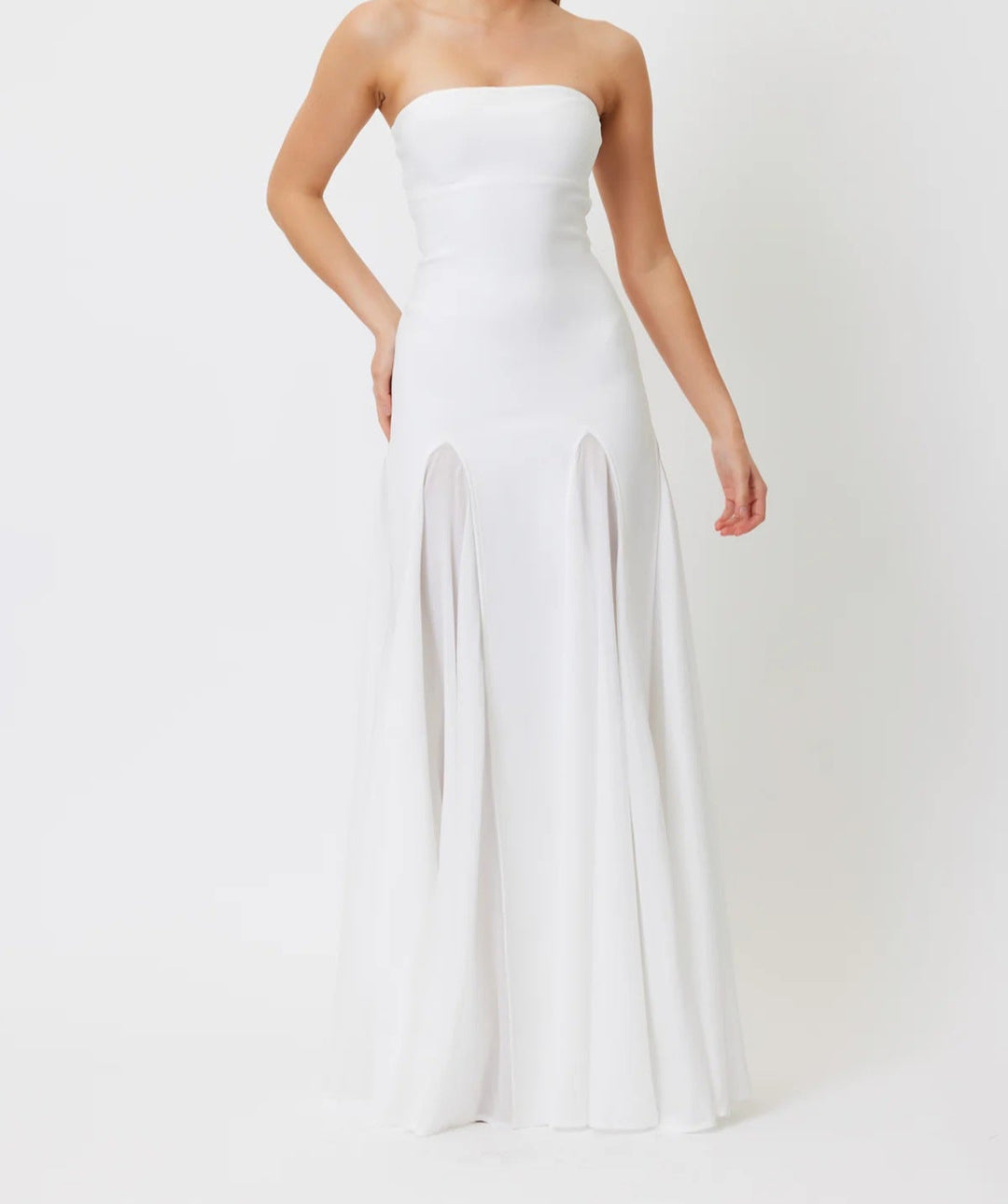 Della Strapless Mermaid Maxi Dresses - Hot fashionista