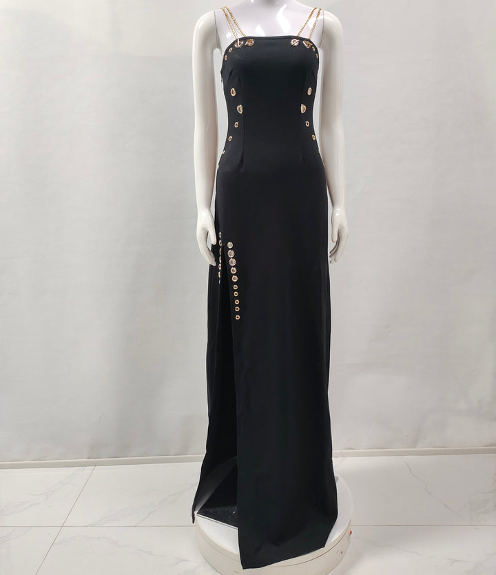 Elliette Off-Shoulder Eyelet-Detailing Semi-Sheer Maxi Dress - Hot fashionista
