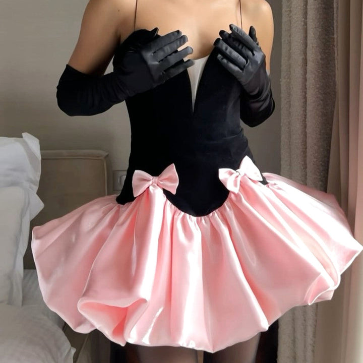 Emberlee Bow Detail A Line Maxi Dress - Hot fashionista