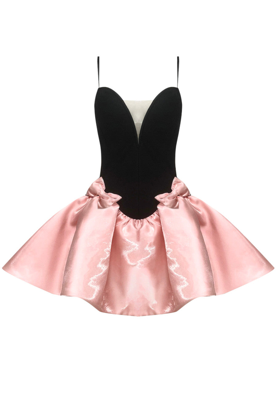 Emberlee Bow Detail A Line Maxi Dress - Hot fashionista