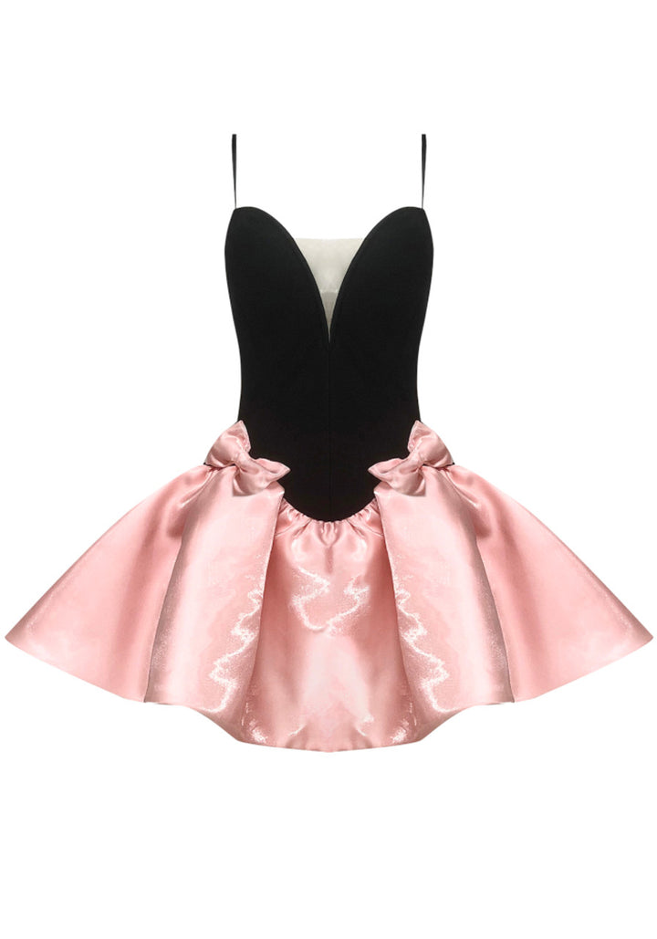 Emberlee Bow Detail A Line Maxi Dress - Hot fashionista