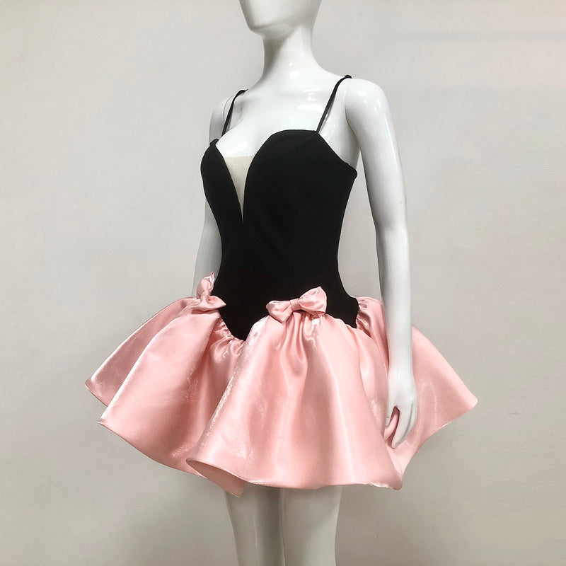 Emberlee Bow Detail A Line Maxi Dress - Hot fashionista