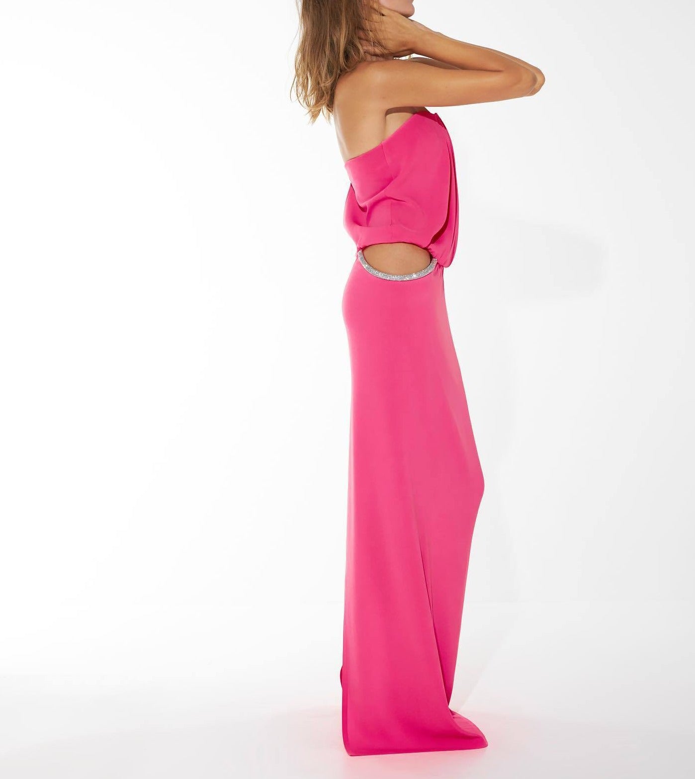 Emerie Strapless Cutout Tube Dress - Hot fashionista