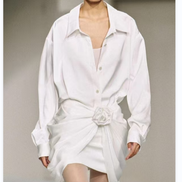 Haven Falling Twist Shirt Dress - Hot fashionista