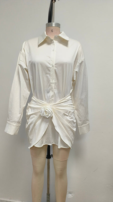 Haven Falling Twist Shirt Dress - Hot fashionista