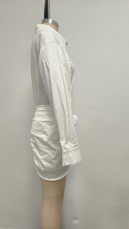 Haven Falling Twist Shirt Dress - Hot fashionista