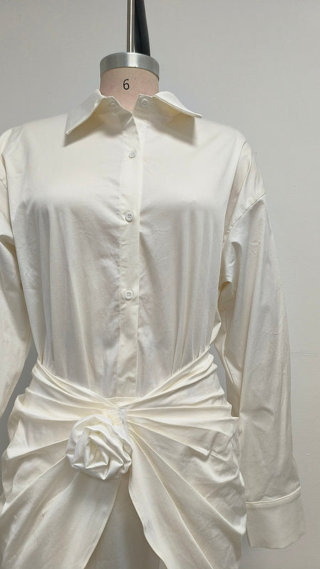 Haven Falling Twist Shirt Dress - Hot fashionista