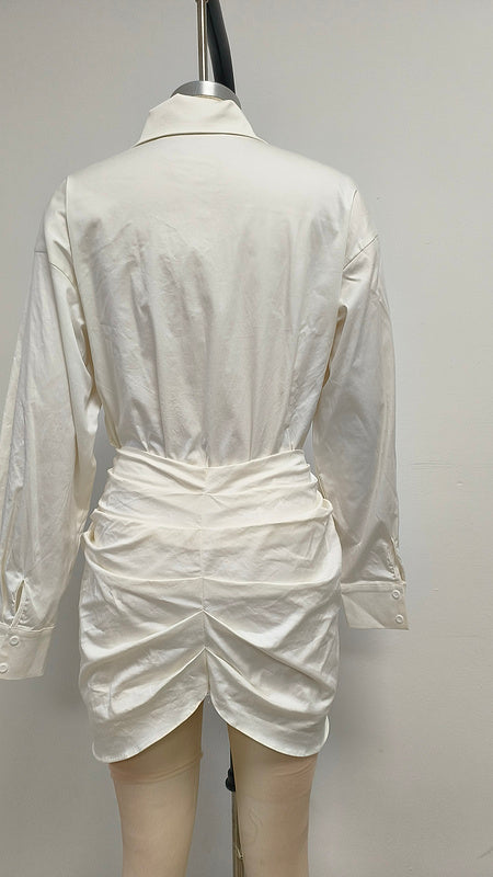 Haven Falling Twist Shirt Dress - Hot fashionista