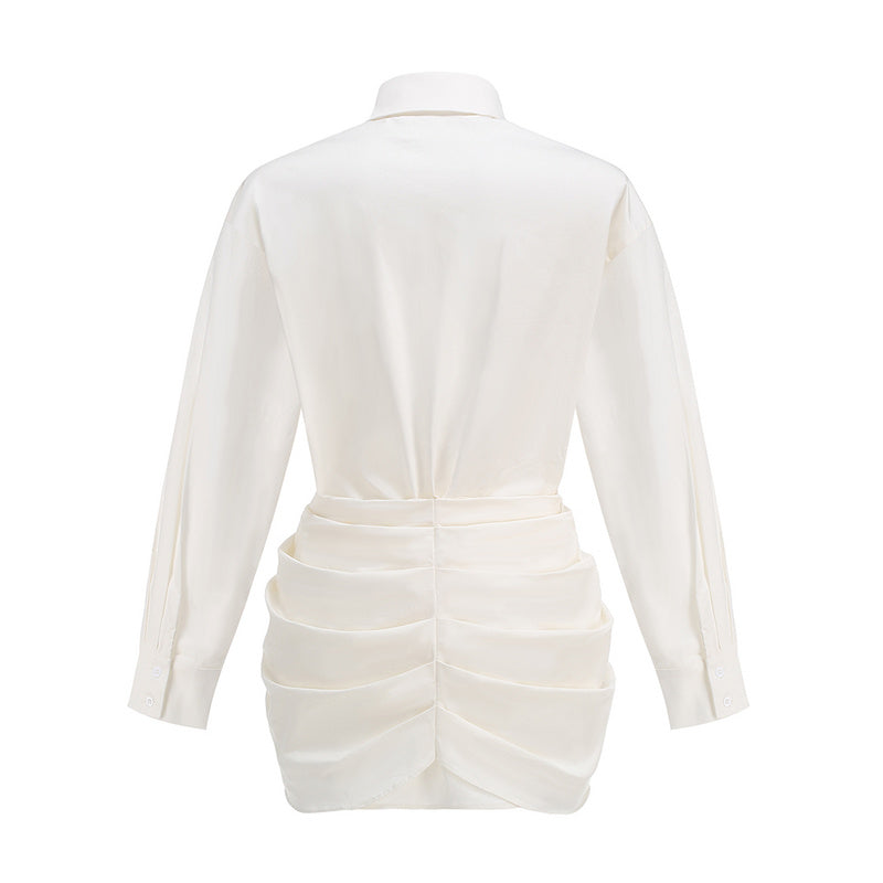 Haven Falling Twist Shirt Dress - Hot fashionista