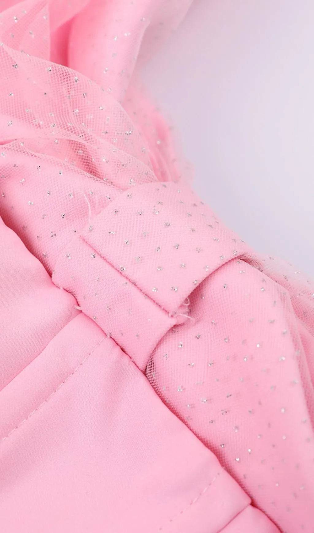 Hot Fashionista - Women's Online Fashion Dress | Aika Bow Knot Off Shoulder Mini Dress