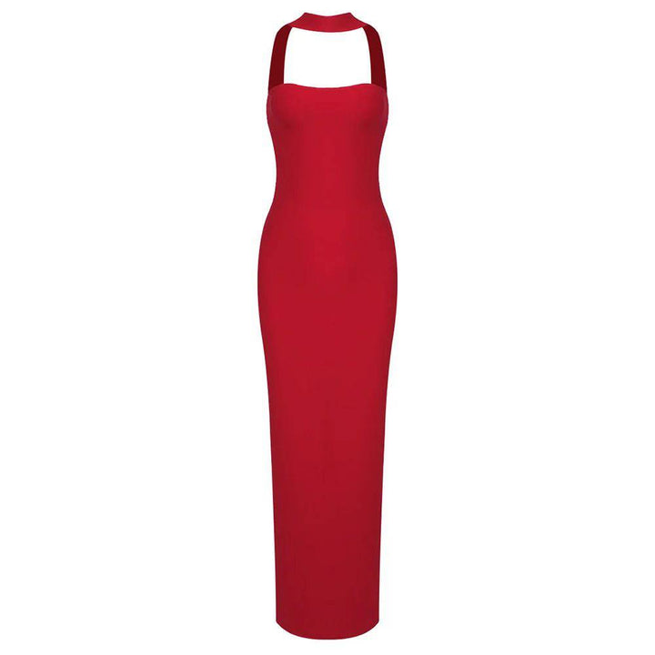 Hot Fashionista - Women's Online Fashion Dress | Arlene Cutout Halter Maxi Dress
