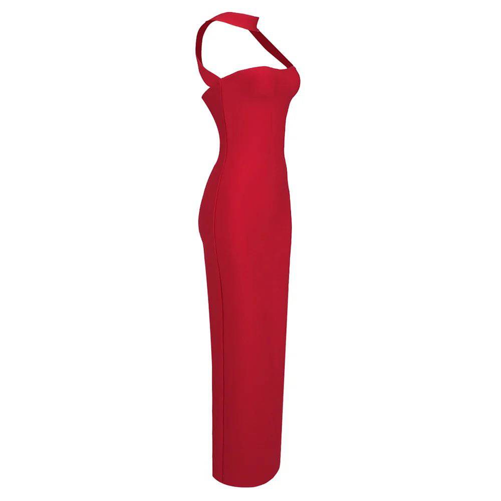 Hot Fashionista - Women's Online Fashion Dress | Arlene Cutout Halter Maxi Dress