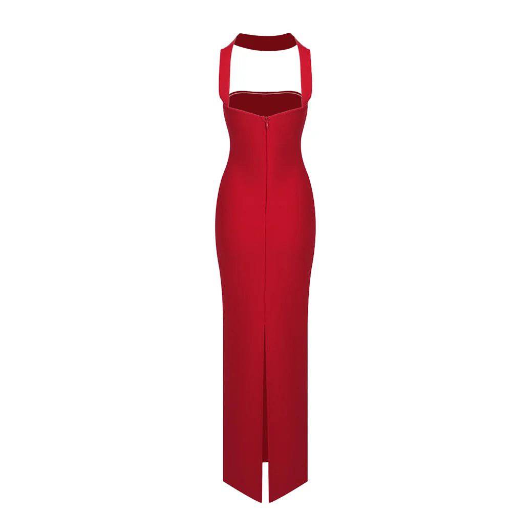 Hot Fashionista - Women's Online Fashion Dress | Arlene Cutout Halter Maxi Dress