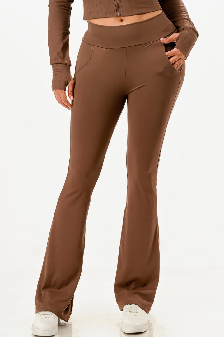 Hot Fashionista - Women's Online Fashion Dress | Butter Soft Crop Hoodie And Flare Pants Set