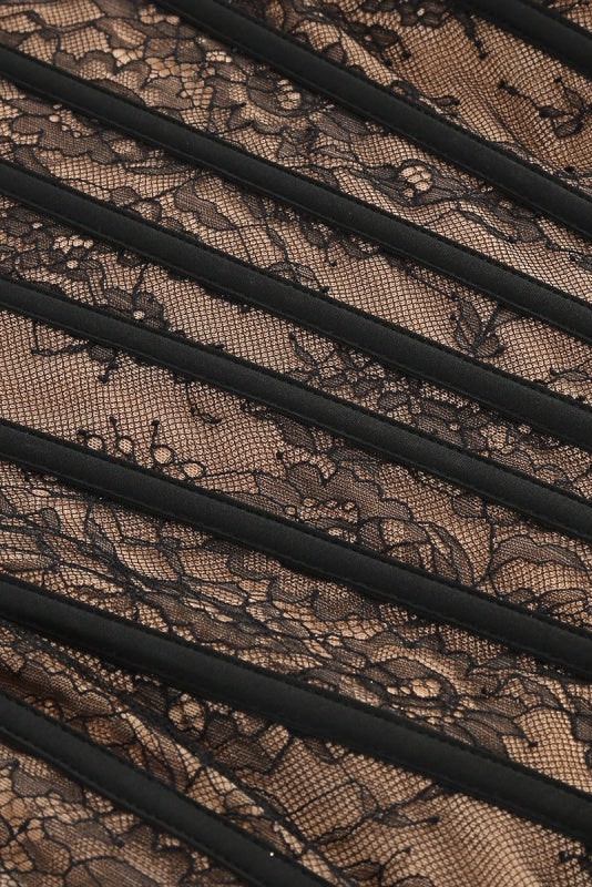 Hot Fashionista - Women's Online Fashion Dress | Cassandra Sheer Lace Corset Dress