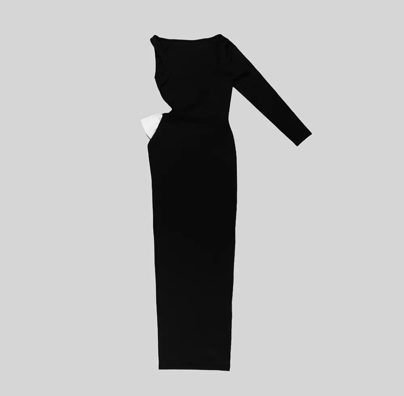 Nerissa Bow Tie Backless High Slit Maxi Dress - Hot fashionista