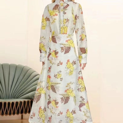 Hot Fashionista Jacki Crystal-Embellished Floral Top & Flare Skirt Set