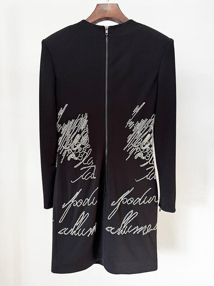 Lennox Rhinestone-Embellished Mini Dress - Hot fashionista