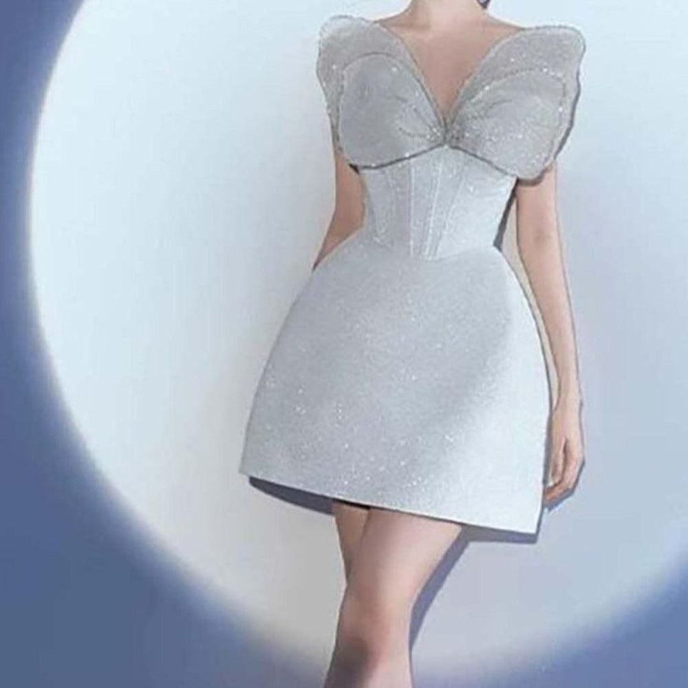 Lilia Sequin Butterfly Dress - Hot fashionista