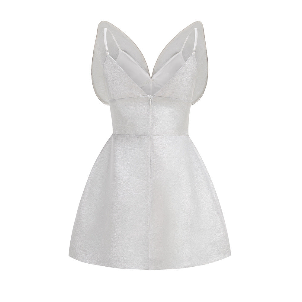 Lilia Sequin Butterfly Dress - Hot fashionista