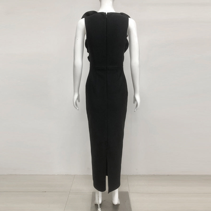 Liora Floral Detailed Maxi Dress - Hot fashionista