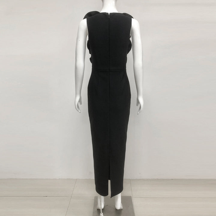 Liora Floral Detailed Maxi Dress - Hot fashionista