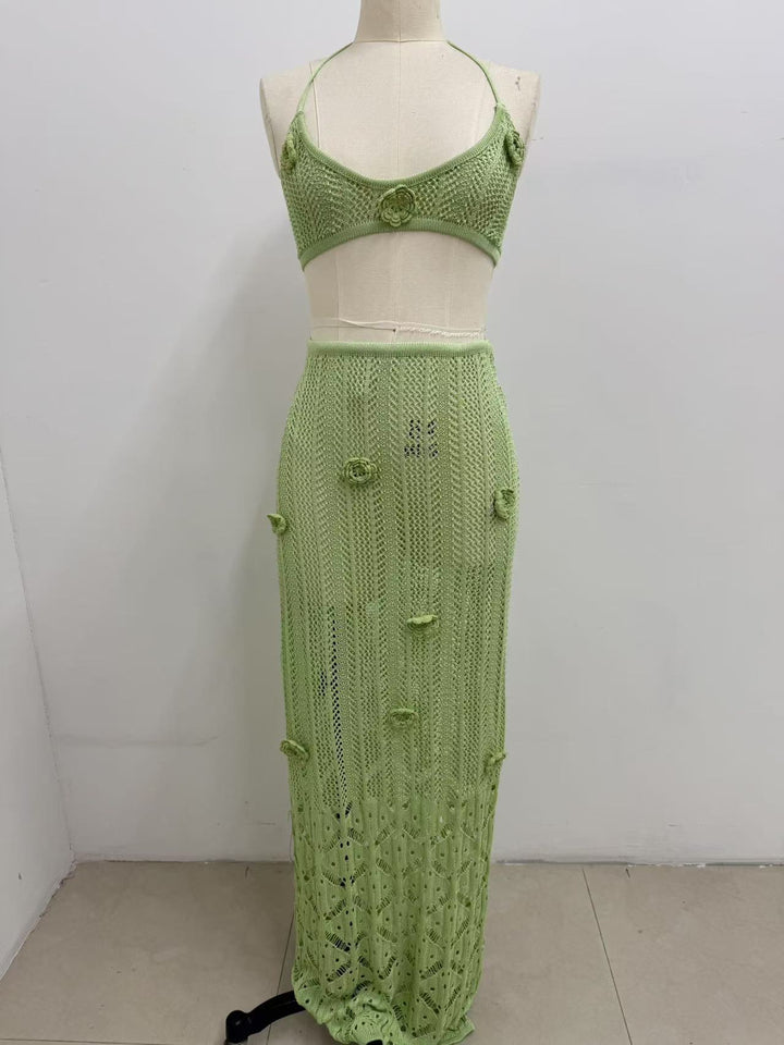 Maisyn Floral Details Two-Piece Outfit - Hot fashionista