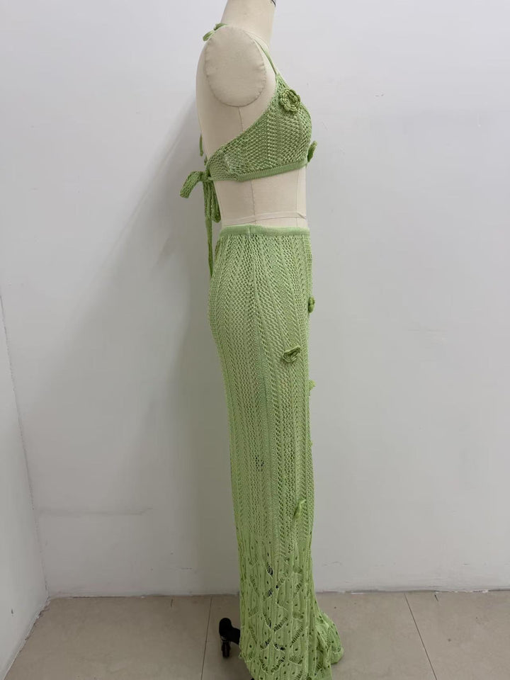 Maisyn Floral Details Two-Piece Outfit - Hot fashionista