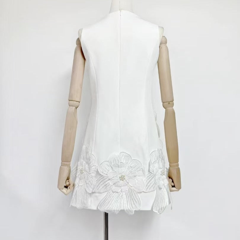 Marlowe Floral Embellished Mini Dress - Hot fashionista