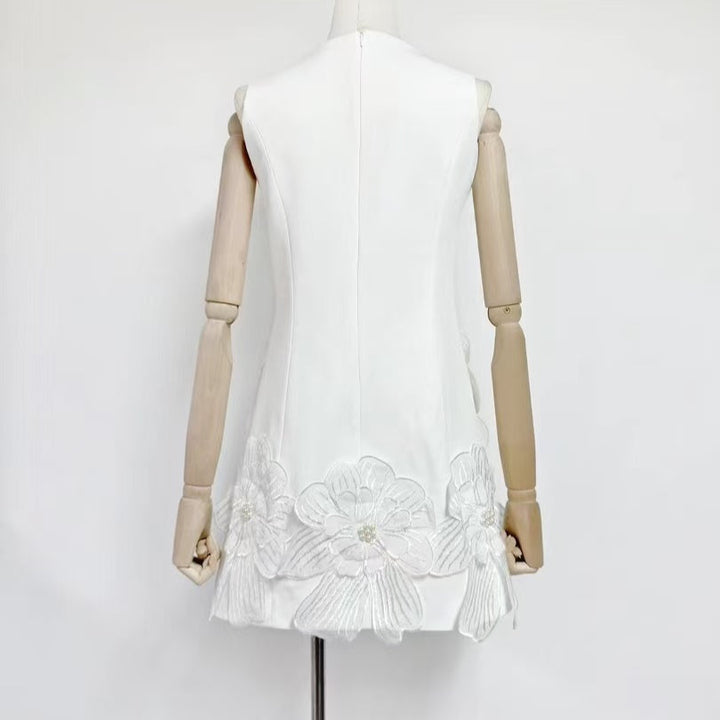 Marlowe Floral Embellished Mini Dress - Hot fashionista