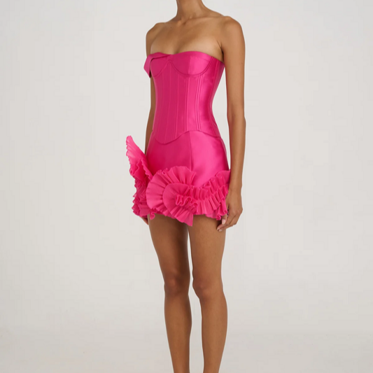 Saylor Off Shoulder Corset Mini Dress - Hot fashionista