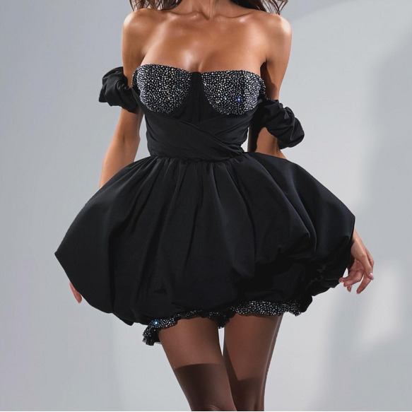 Scarlett Off Shoulder Ruffled Dress - Hot fashionista