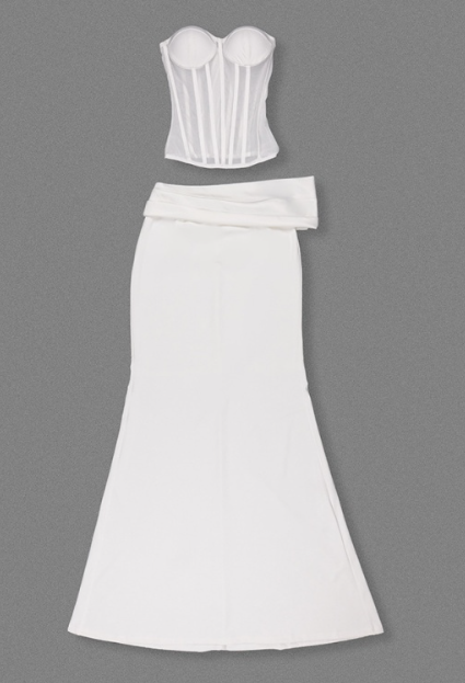 Leah Corset Satin Dress - Hot fashionista