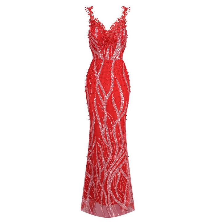 Soleil Sequin Maxi Dress - Hot fashionista