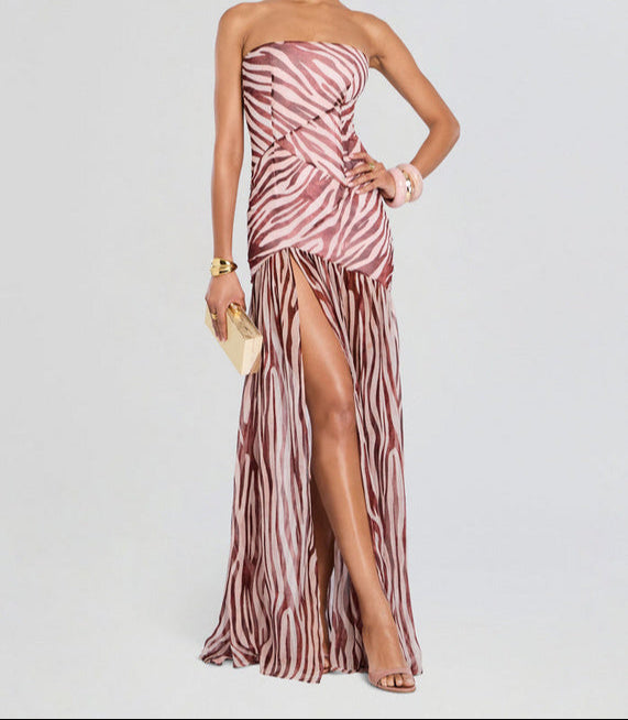 Taya Silk Chiffon Maxi Dress - Hot fashionista