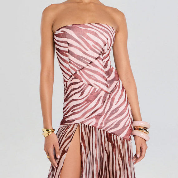 Taya Silk Chiffon Maxi Dress - Hot fashionista